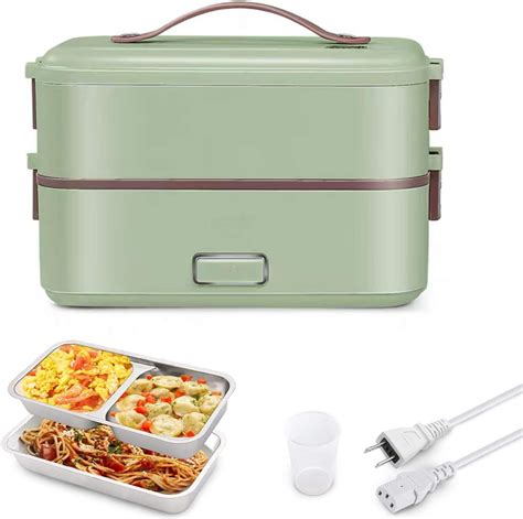 electric lunch box stainless steel|stainless steel lunch box for adults.